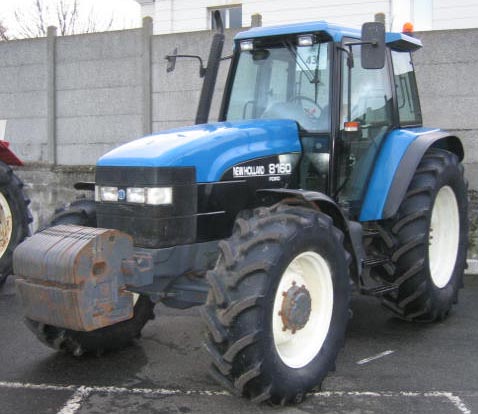 TRACTEUR AGRICOLE NEW HOLLAND FIAT 8160   2001