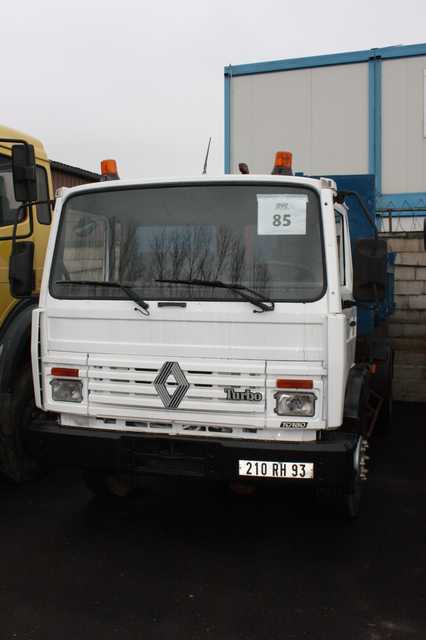 CAMION BENNE AMPIROLE RENAULT M140   1989