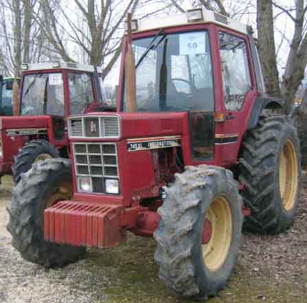 TRACTEUR AGRICOLE CASE IH 745 XL   1982