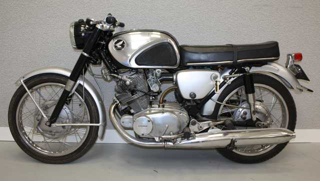 MOTO HONDA CB 72   1963