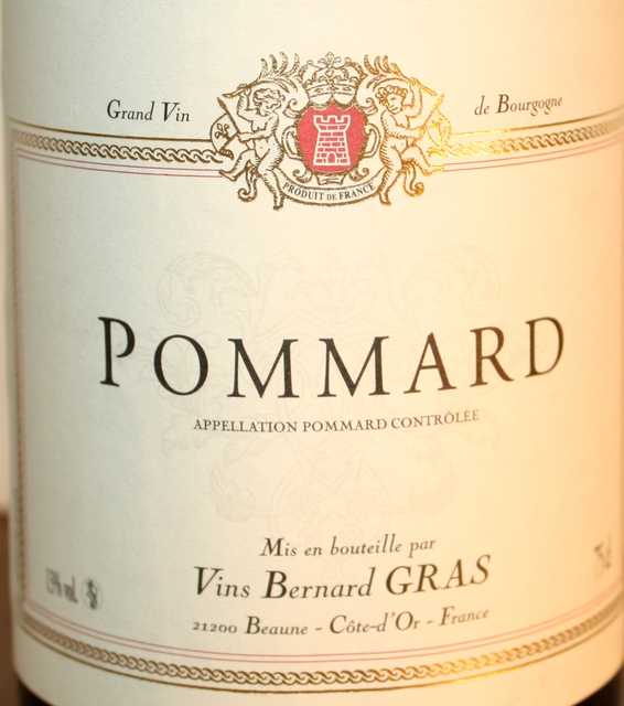 6 BOUTEILLES DE POMMARD, BERNARD GRAS, 2004.