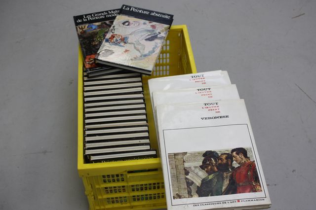 ENSEMBLE DE LIVRES SUR LE THEME DE L'HISTOIRE DE L'ART.