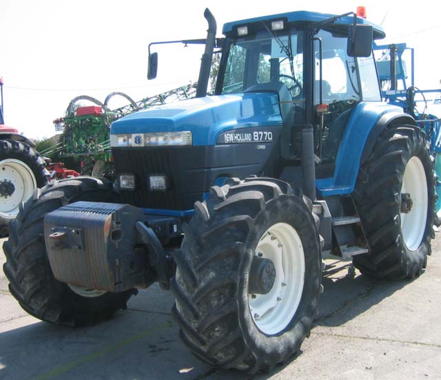 TRACTEUR AGRICOLE NEW HOLLAND FORD 8770 4RM 4RM 1997