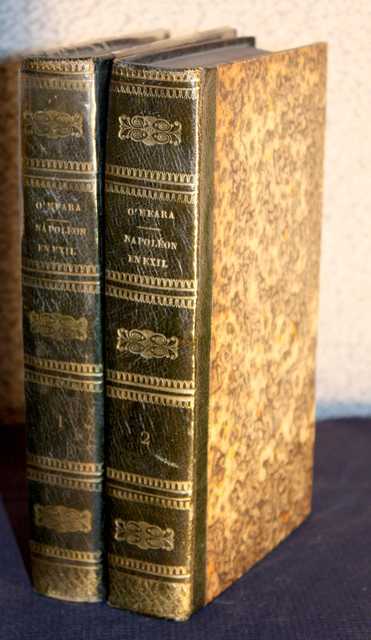 TOME 1 &amp; 2, COMPLEMENT DU MEMORIAL DE SAINTE HELENE, NAPOLEON EN EXIL PAR BARRY E. O'MEARA, PARIS, 1824, CHEZ BECHET, LECOINTE ET DUREY.