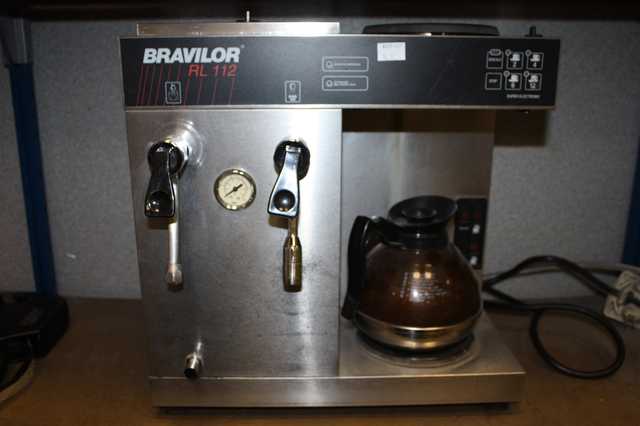MACHINE A CAFE BRAVILOR MODELE FL 112.