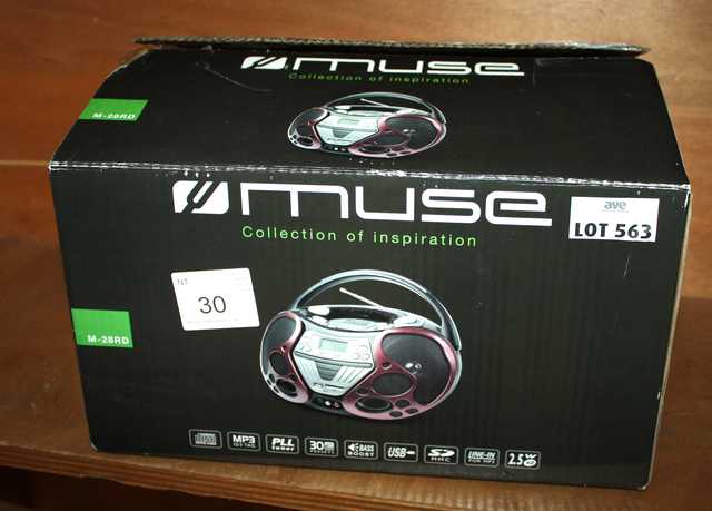 POSTE CD MUSE. VENDU NON TESTE.