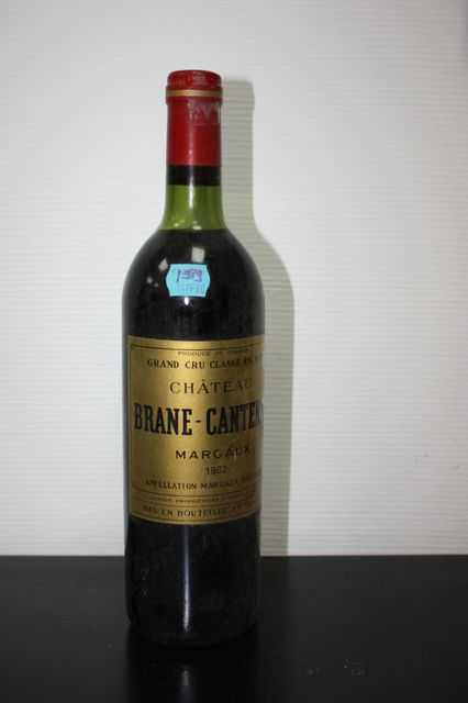 1 BOUTEILLE DE CHATEAU BRANE-CANTENAC, MARGAUX, 1982.