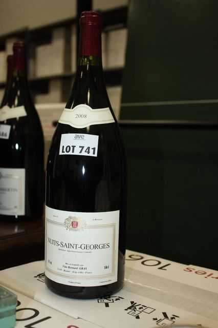 1 MAGNUM DE NUITS SAINT-GEORGES, DOMAINE BERNARD GRAS, 2008.