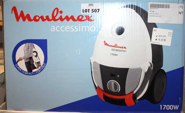 ASPIRATEUR MOULINEX. VENDU NON TESTE.