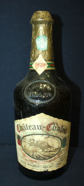 1 BOUTEILLE DE CHATEAU CHALON JEAN BOURDY 1929.