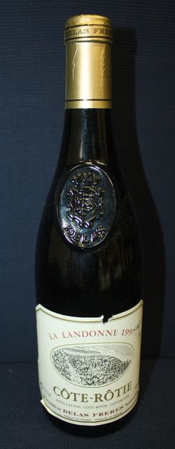 1 BOUTEILLE DE COTE ROTIE LA LANDONNE DOMAINE DELAS 1997.