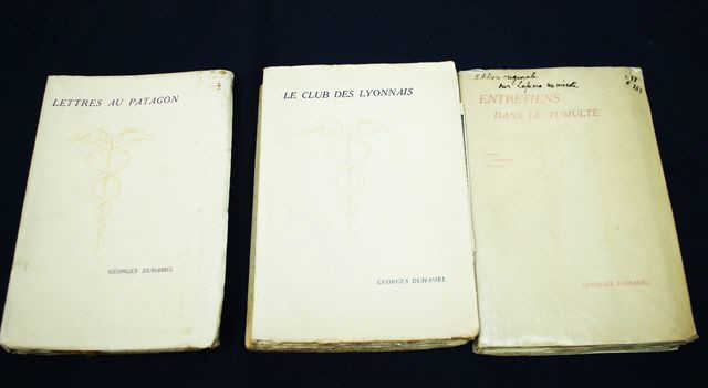 SERIE DE 18 VOLUMES DE GEORGES DUHAMEL AUX EDITIONS DU MERCURE DE FRANCE.