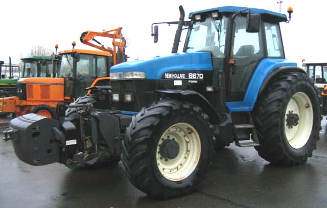 TRACTEUR AGRICOLE NEW HOLLAND 8670 4 RM 4 RM 1998