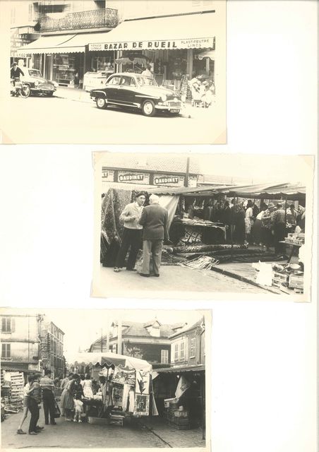 ENVIRON 100 PHOTOS DE LA VILLE DE RUEIL-MALMAISON DANS LES ANNEES 1940-1950.