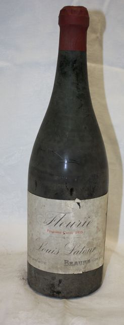 1 BOUTEILLE DE FLEURIE 1935 DOMAINE LOUIS LATOUR NIVEAU 9 CM SOUS LE BOUCHON.