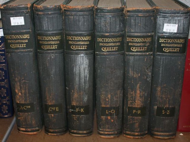 DICTIONNAIRE ENCYCLOPEDIQUE QUILLET. PARIS. 1934. 5 VOLUMES.