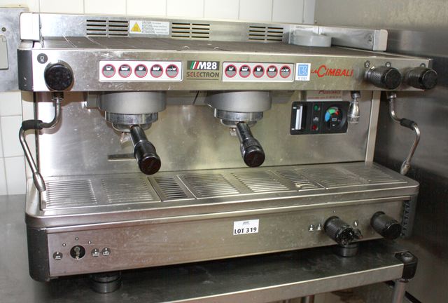 MACHINE A CAFE CIMBALI 2 POSTES MODELE M28.