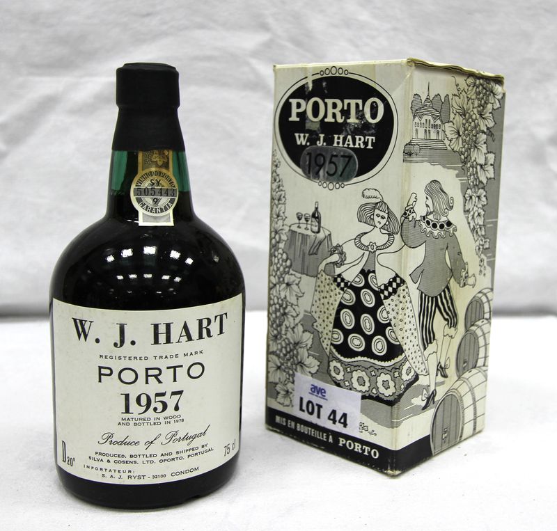 1 BOUTEILLE PORTO HART 1957