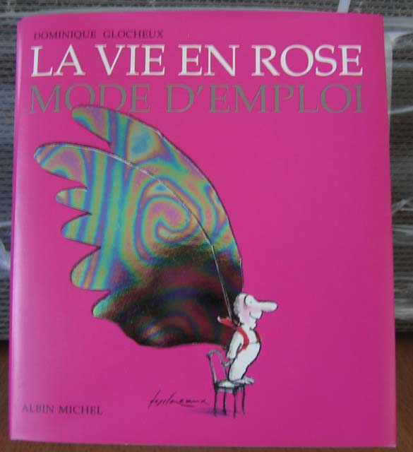 LOT DE LIVRES " LA VIE EN ROSE MODE D'EMPLOI" DE D CLOCHEUX, EDITIONS ALBIN MICHEL (APPROX 110 UNITES).