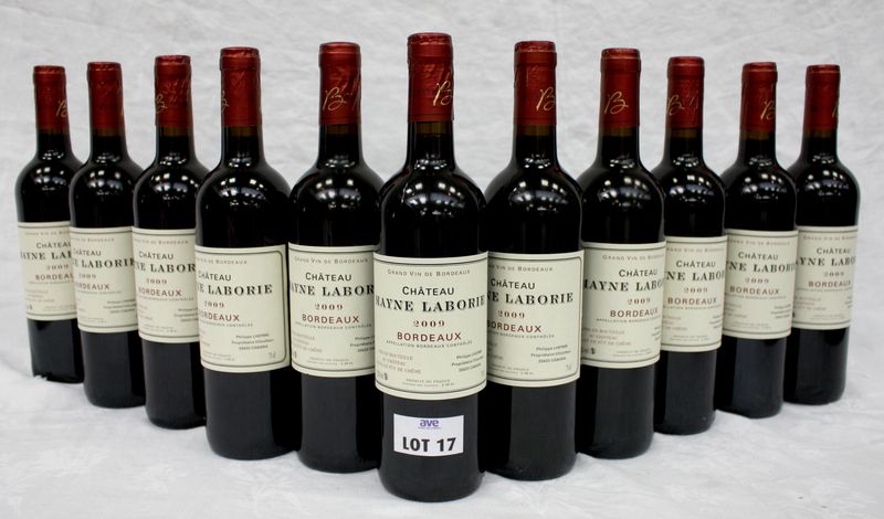 12 BOUTEILLES CHATEAU MAYNE LABORIE 2009.