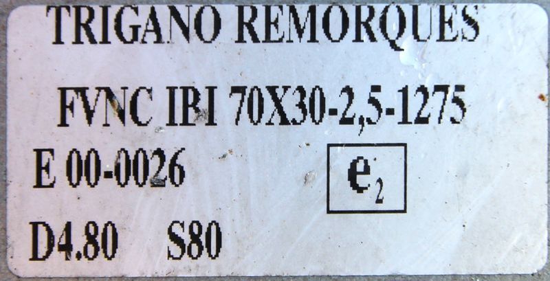 REMORQUE OPTONIX RX50 BASULANTE 369 KG