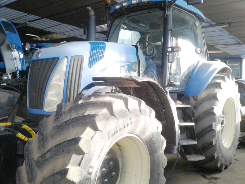 TRACTEUR AGRICOLE NEW HOLLAND TG 255 4X4 2003
