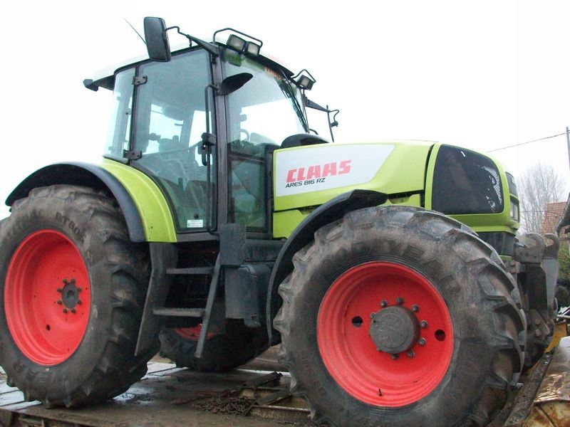 TRACTEUR AGRICOLE CLAAS ARES 816 RZ 4X4 2008