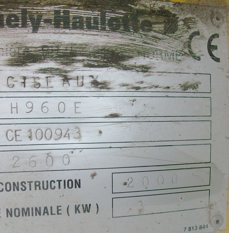 NACELLE CISEAUX HAULOTTE H960E 
