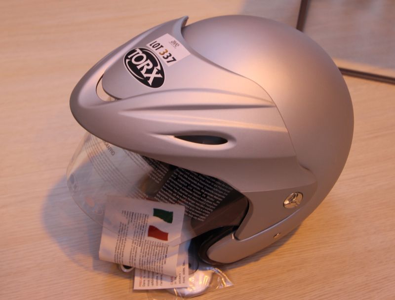 TORX. CASQUE JET WOODY GRIS. TAILLE XS.