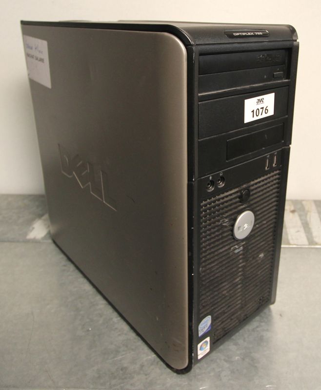 UNITE CENTRALE DE MARQUE DELL MODELE OPTIPLEX GX755 AVEC WINDOWS VISTA ET PROCESSEUR PENTIUM INTEL CORE 2 VPRO. SERVICE TAG : 5NQHM3J. SERVICES INFORMATIQUE. REZ DE CHAUSSEE. VENDU A L'UNITE AVEC FACULTE DE REUNION.