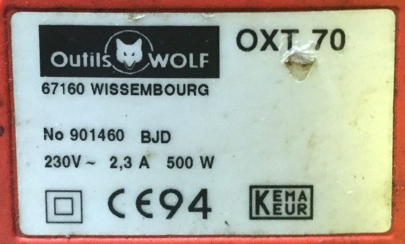 TAILLE HAIE WOLF OXT 70 70 CM