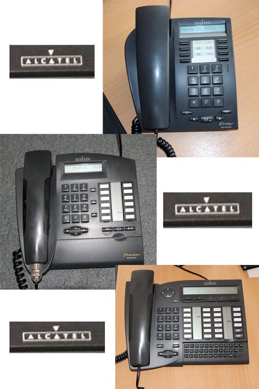 POSTE DE TELEPHONE DE MARQUE ALCATEL MODELE 4035 - 4020 - 4010 - 4012 - ENVIRONS 300 UNITES.