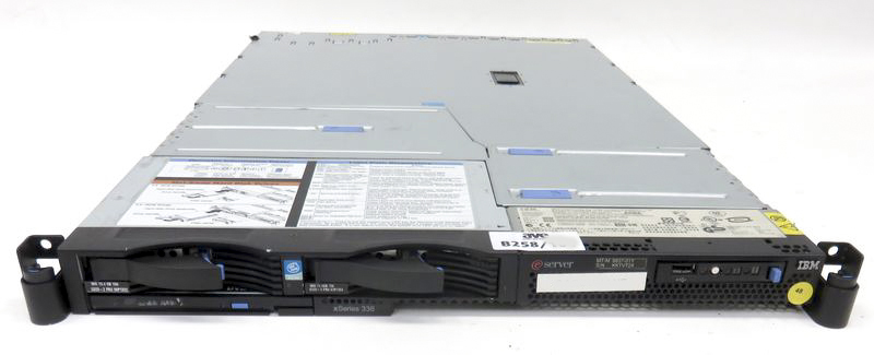 SERVEUR DE MARQUE IBM MODELE X336 COMPRENANT 8 X 2GO DDR2, 2 DISQUES U320 73 GO 15K.