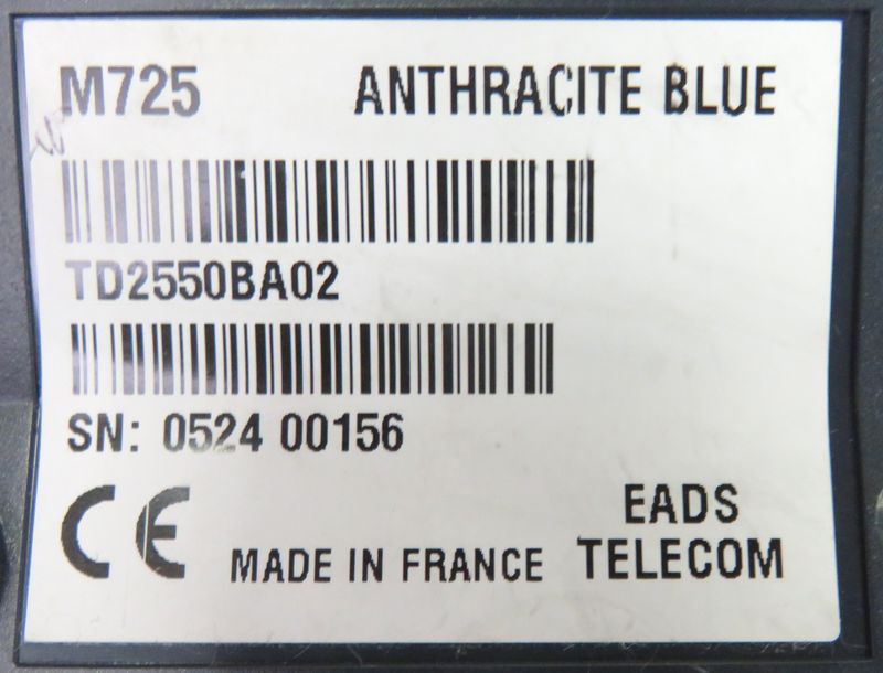 70 COMBINES TELEPHONIQUES DE MARQUE NEXSPAN NORTEL MODEL ASTRA M725 DE COULEUR ANTHRACITE BLUE. ON Y JOINT 6 X M760E, 1 X 760, 1 M760PO & M700PO. ON Y JOINT LEURS CABLES RJ11.