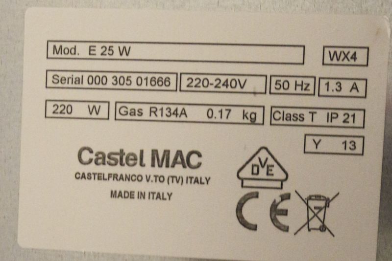 MACHINE A GLACONS DE MARQUE ICEMATIC MODELE E25W. EN L'ETAT.
RECEPTION