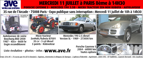 11072007-vente-aux-encheres-publiques-vp-porche-cayenne-s-mercedes-190d-25-microtracteur-kubota-zen-noh-auto