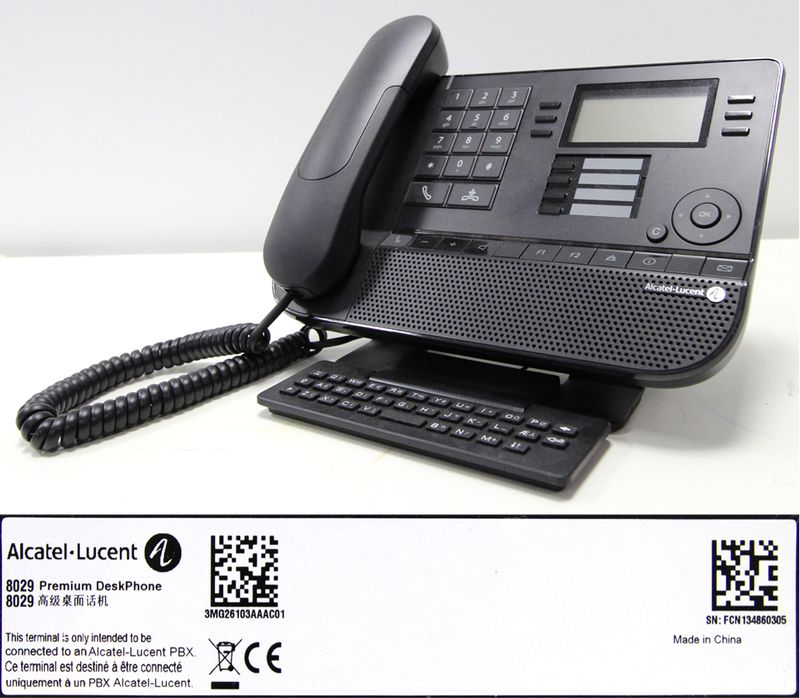 LOT 2. 14 UNITES.  TELEPHONES IP DE MARQUE ALCATEL-LUCENT MODELE 8029.