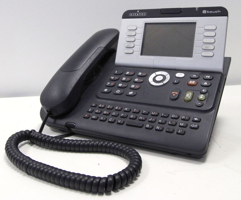 LOT 16. 48 UNITES. 48 TELEPHONES IP DE MARQUE ALCATEL-LUCENT MODELE 4039 EN NOIR OU BLANC.