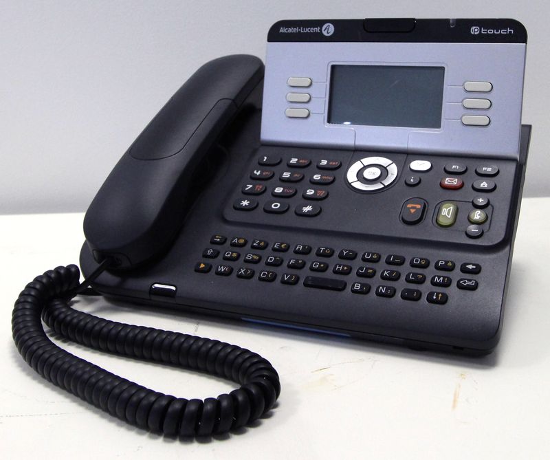 LOT 19. 22 UNITES. TELEPHONES IP DE MARQUE ALCATEL-LUCENT MODELE 4028 EXTENDED EDITION.