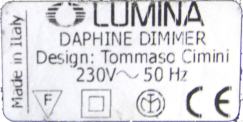 LAMPE DE BUREAU MODELE DAPHINE DIMMER. DESIGNTOMMASO CIMINI. EDITION LUMINA. ALTERATION DE LA TIGE ET MANQUES. 1 UNITE.