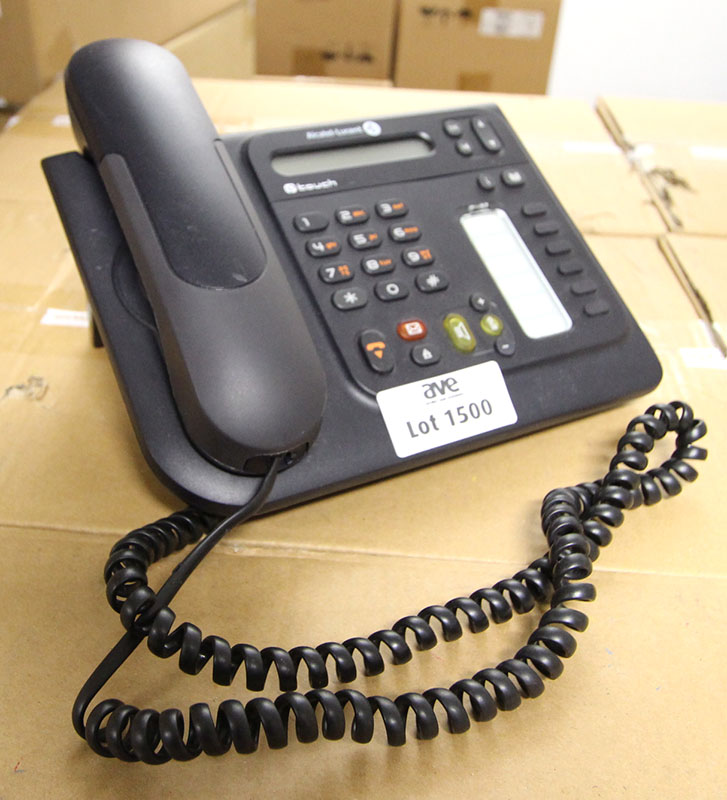350 TELEPHONES DE MARQUE ALCATEL MODELE 4018.