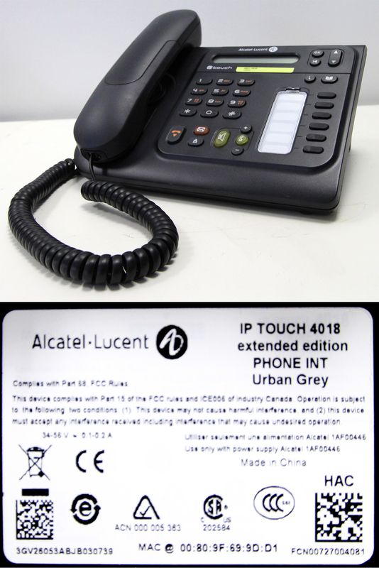 30 TELEPHONES DE MARQUE ALCATEL MODELE 4018 EXTENDED EDITION.