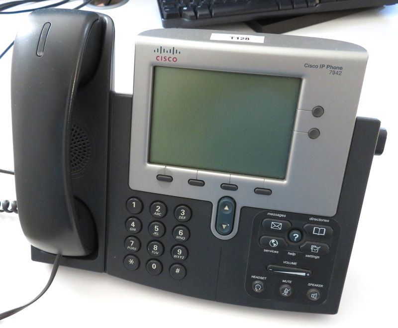 120 POSTES DE TELEPHONE FIXE DE MARQUE CISCO MODELE 7900 SERIES, 7942 SERIES, CP-9951. (RUEIL-MALMAISON)