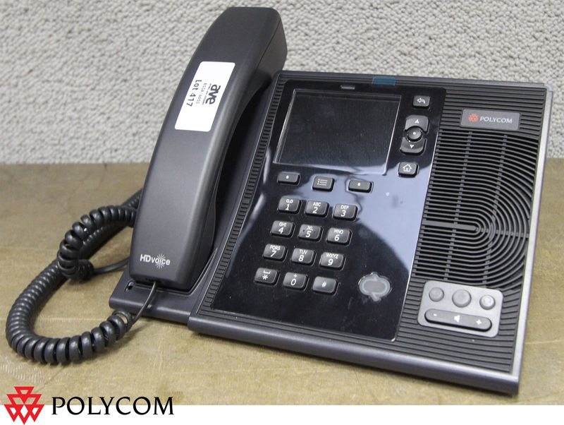 3 TELEPHONES DE MARQUE POLYCOM MODELE CX600.