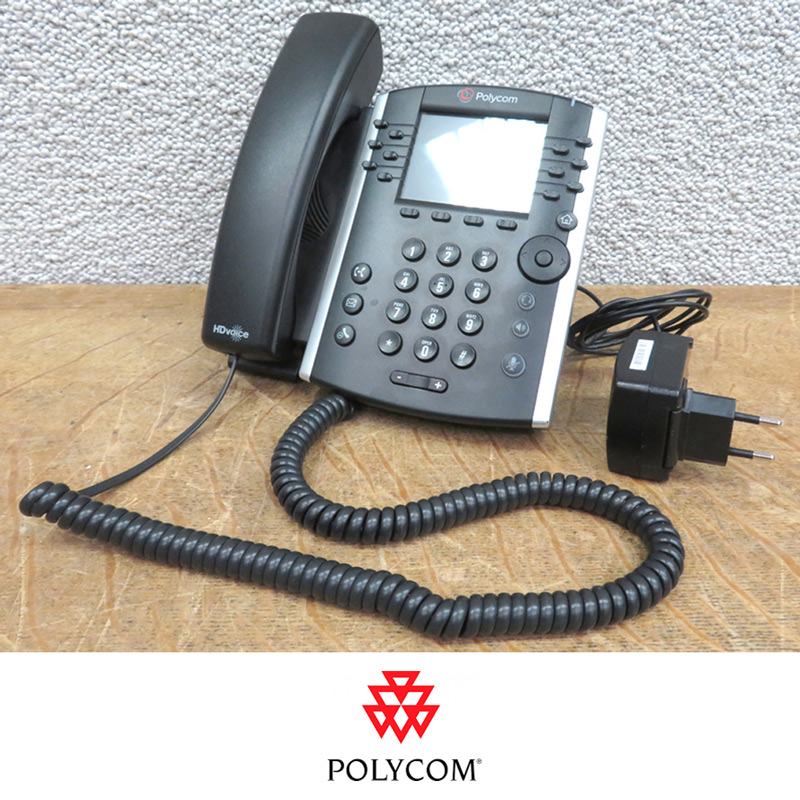 11 UNITES. TELEPHONE IP DE MARQUE POLYCOM MODELE VVX410.