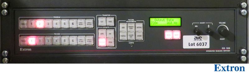 SWITCH VIDEO DE MARQUE EXTRON MODELE ISS506. SALLE FORMATION -1