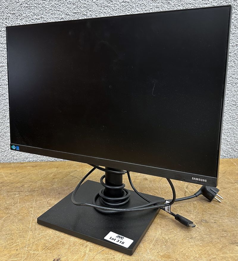 MONITEUR SUR PIED A ECRAN LED DE MARQUE SAMSUNG MODELE 22T450FQR. VENDU AVEC OU SANS CABLES D'ALIMENTATION ET VIDEO. 28 UNITES. VENDU A L'UNITE AVEC FACULTE DE REUNION.