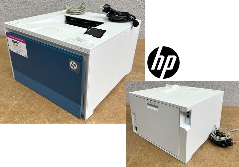 IMPRIMANTE RESEAU LASER COULEUR A4 DE MARQUE HP MODELE COLOR LASERJET PRO 4202DN, 33 PAGES MINUTES, 1 BAC, FEEDER, RESEAU, RECTO-VERSO. VENDU AVEC CABLES ALIMENTATION ET USB.