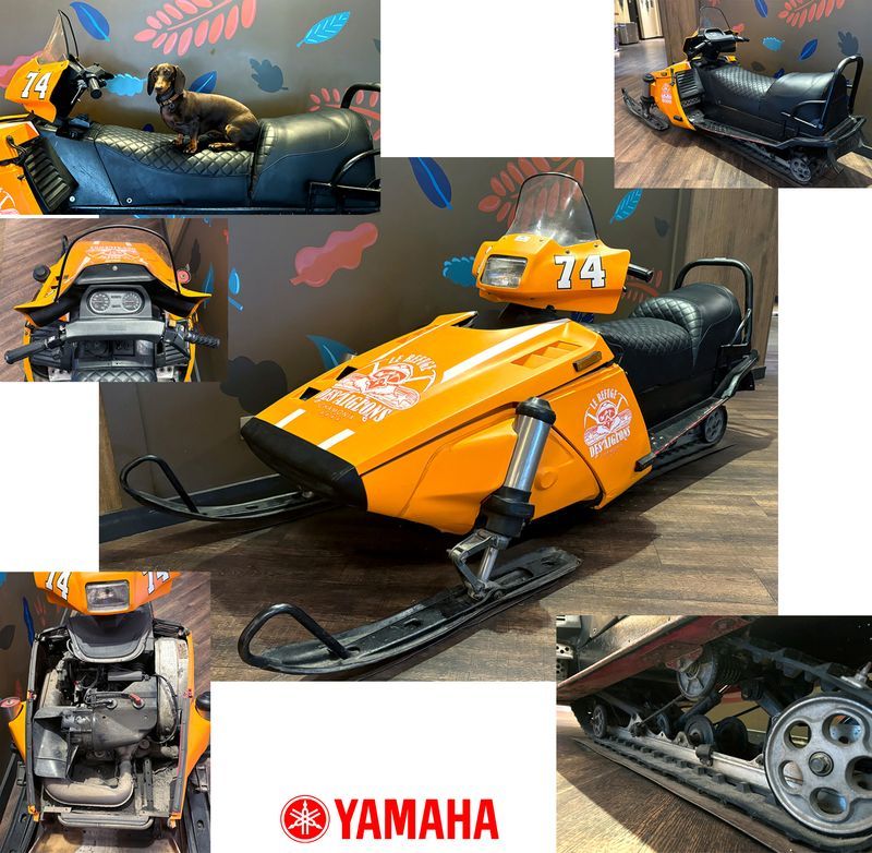 MOTONEIGE YAMAHA SNOWMOBILE PHASER II 480 PZ 485 CM3