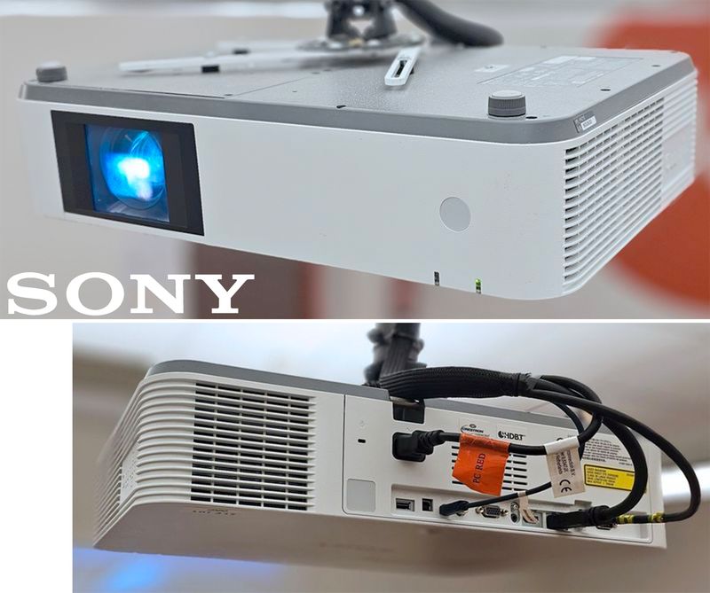 VIDEOPROJECTEUR DE MARQUE SONY MODELE VPL-PHZ10. VENDU AVEC SA TELECOMMANDE ET ATTACHE PLAFONNIER. DEMONTAGE PAR L'ACHETEUR DANS LES REGLES DE L'ART. LOCALISATION -> BAT A : -2 PINTA